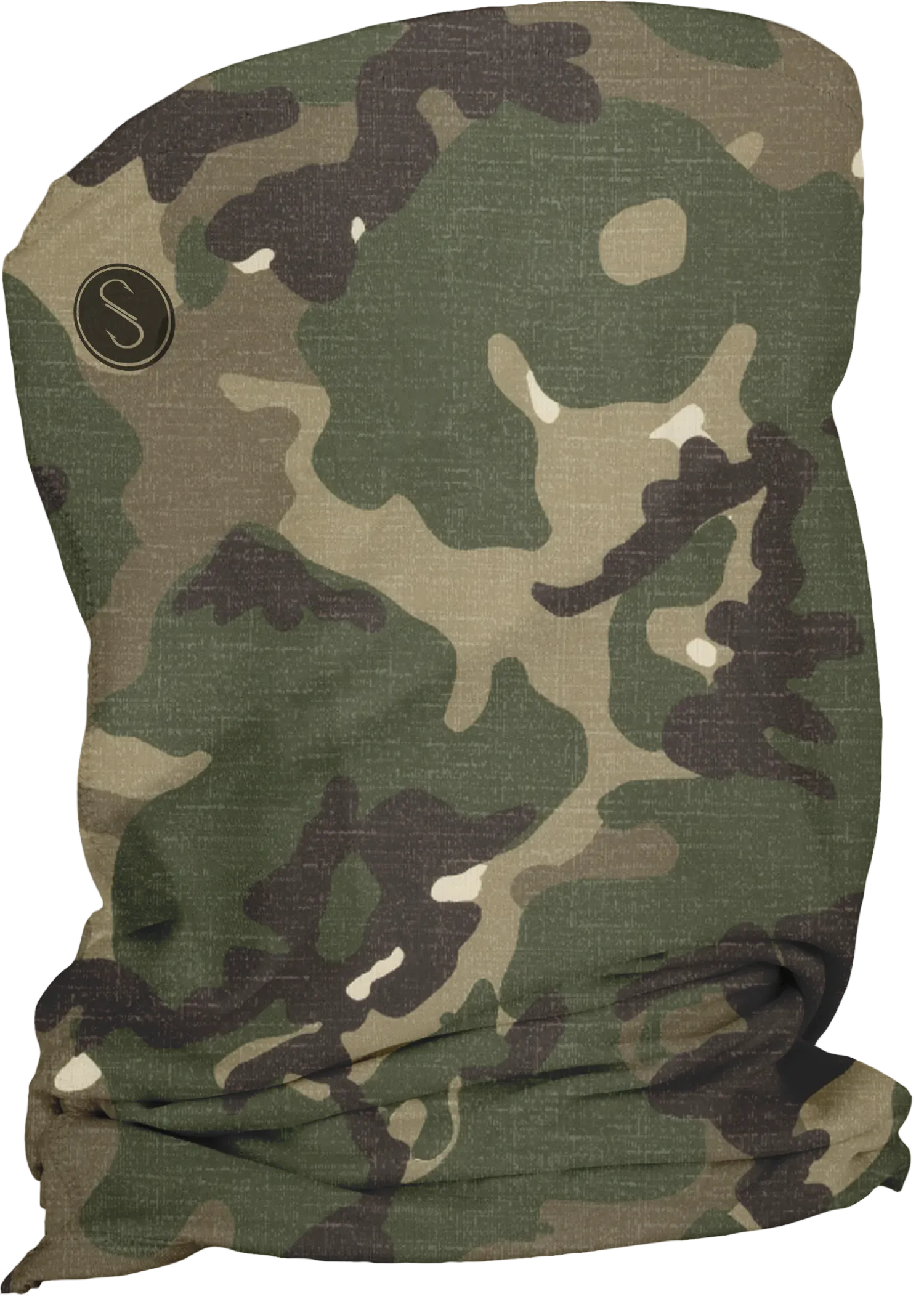 Apex Perforated Neck Gaiter - Green Camo