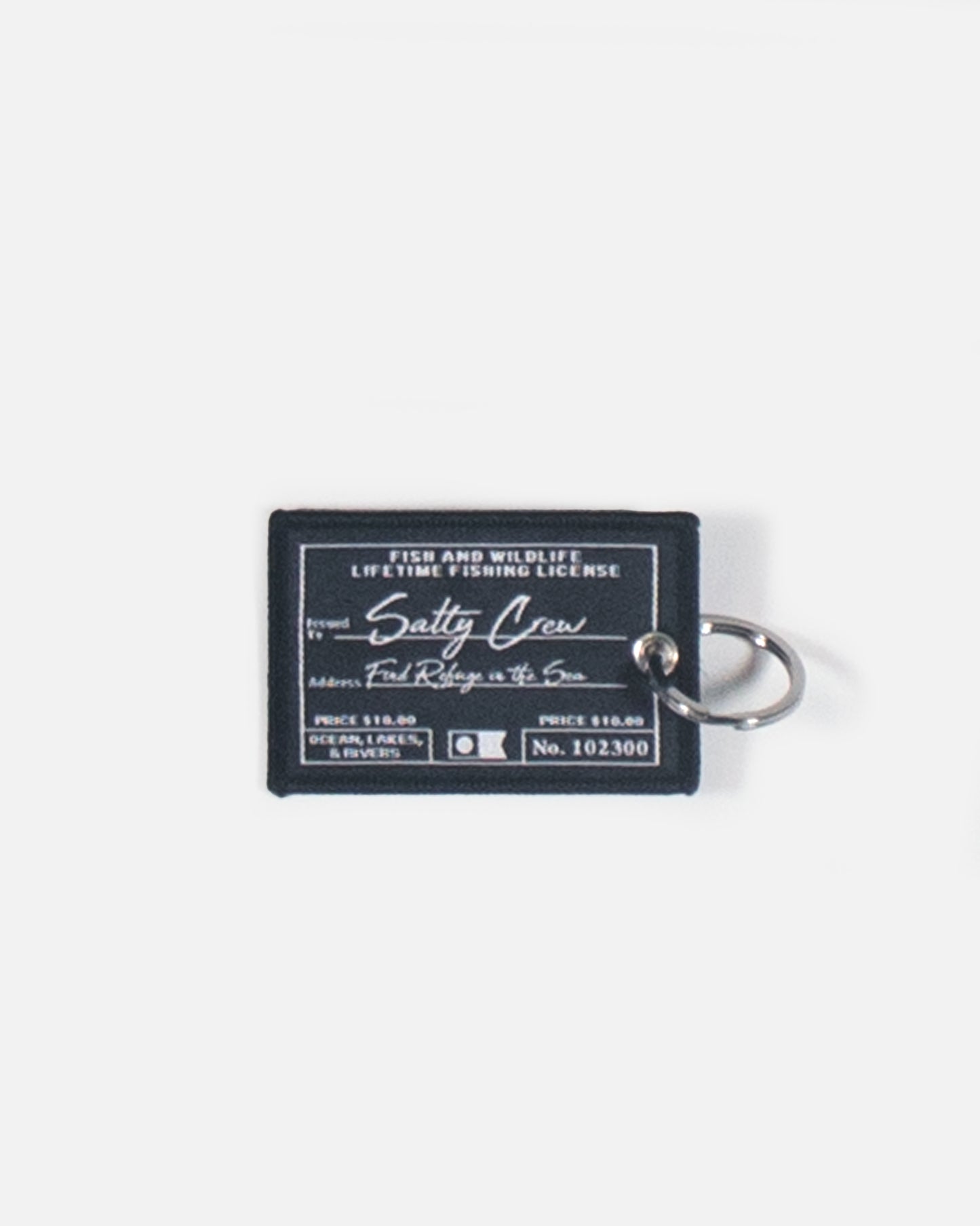 Patch Key Chain - Black