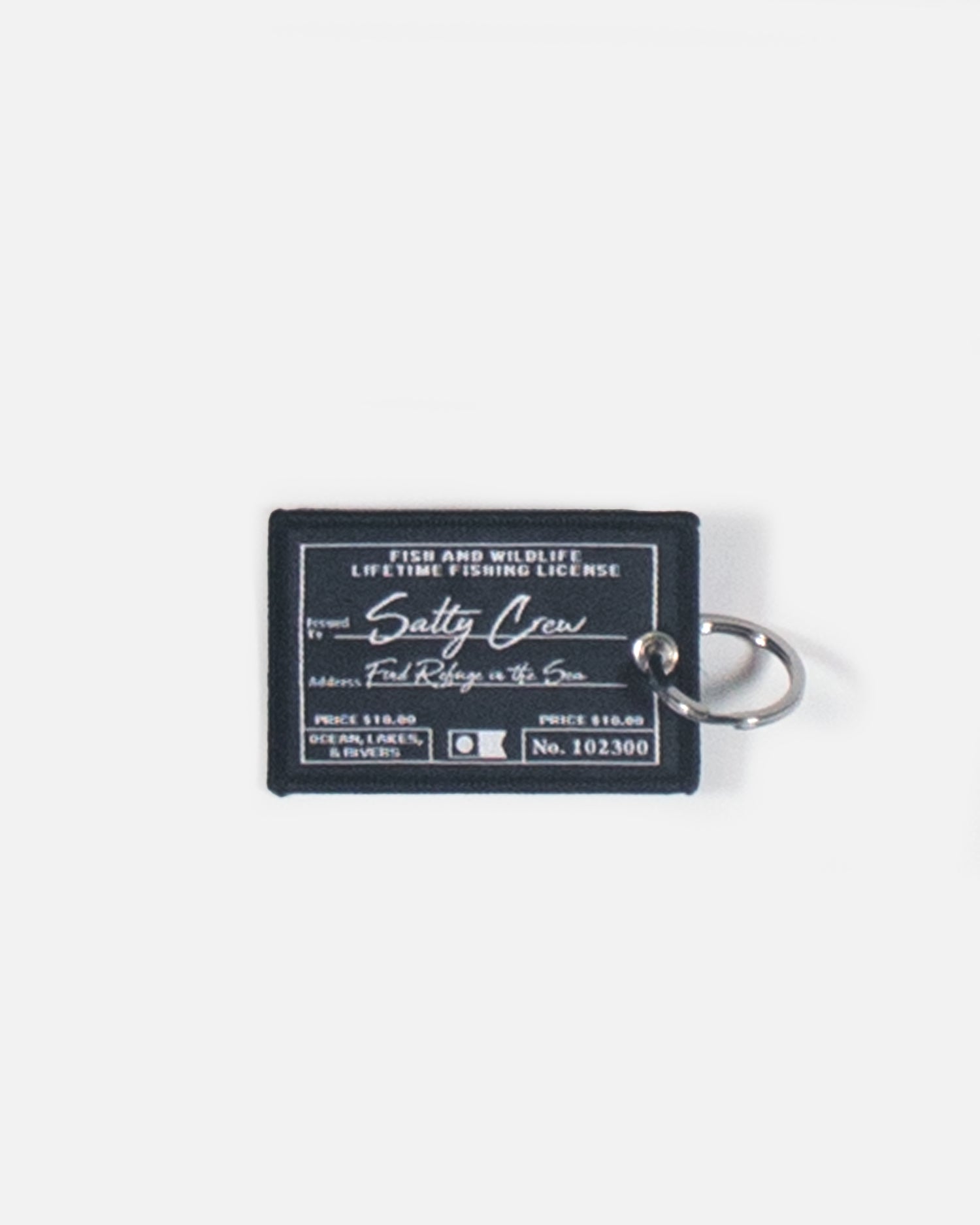 Patch Key Chain - Black