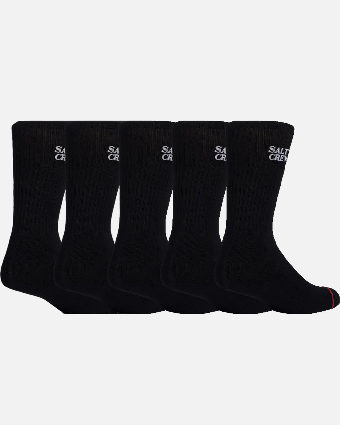 Lighthouse Sock 5 Pack - Black