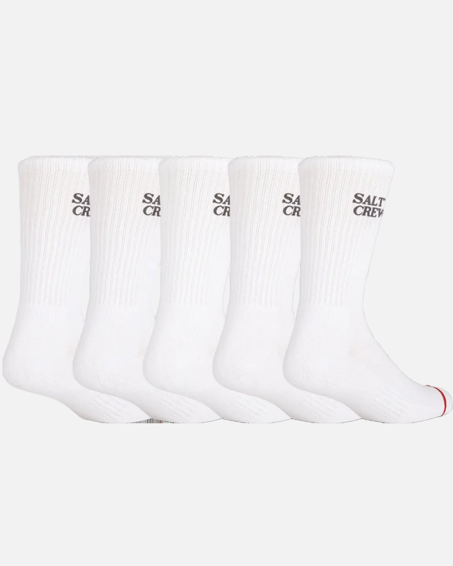 Lighthouse Sock 5 Pack - White