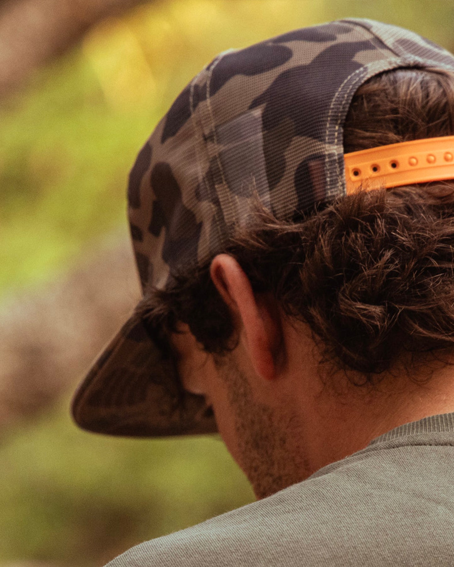 Netting Mesh Trucker - Sand Camo