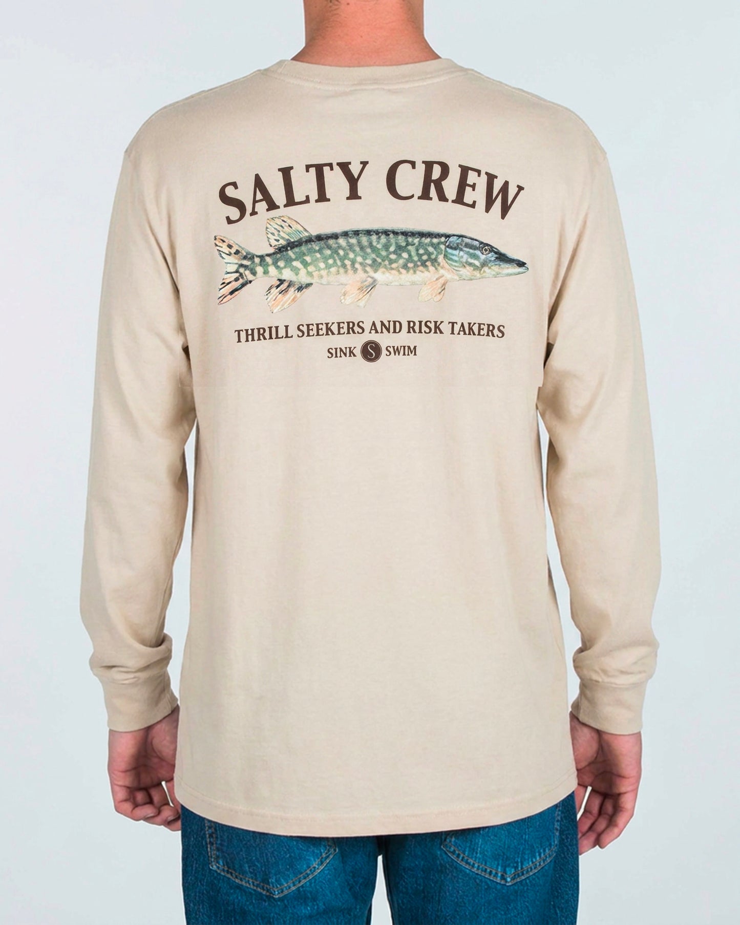 Euro Pike Premium L/S Tee - Moonbeam