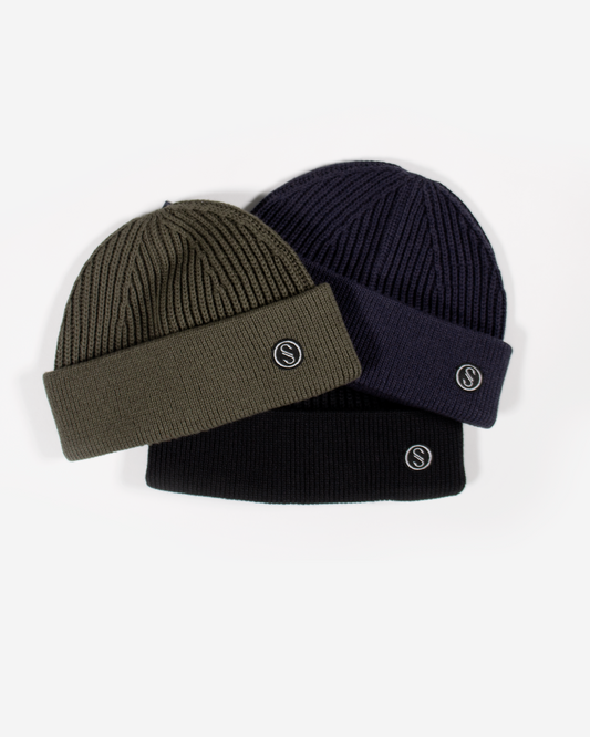 Docker Beanie - Pirate Black