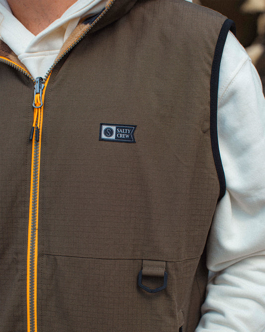 Tundra Reversible Polar Vest - Kalamata