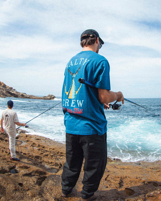 Tailed S/S Tee - Cast Blue