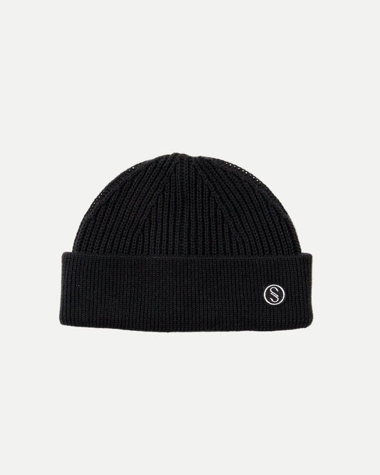 Docker Beanie - Pirate Black