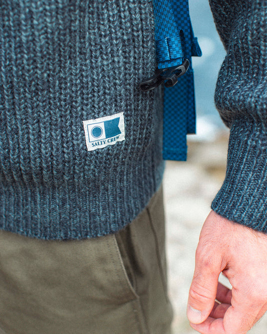 Harbor Fishermans Knit - Midnight Navy