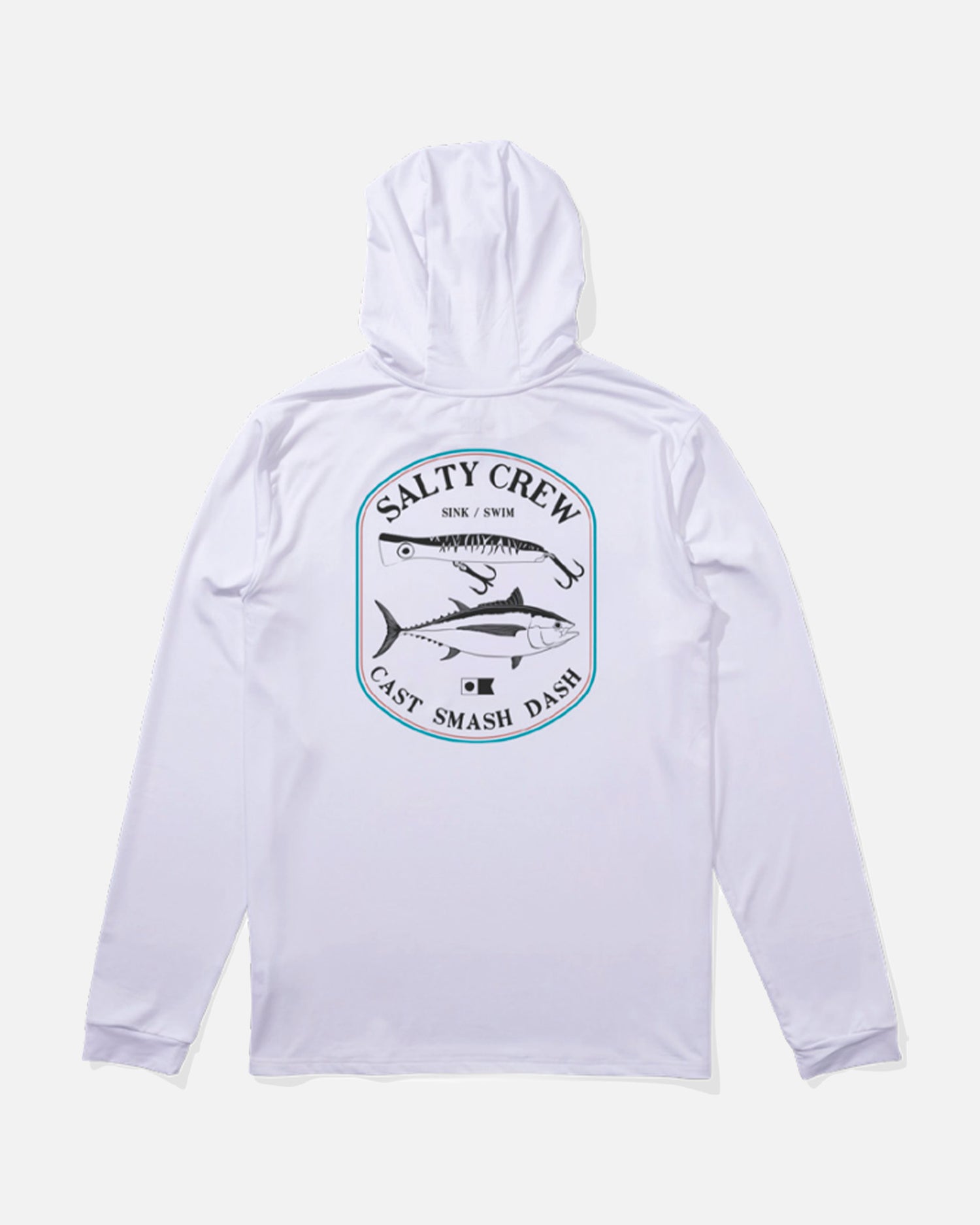 Surface Hooded Sunshirt - White