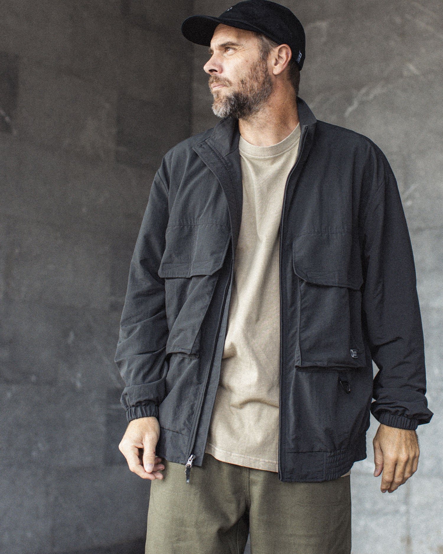 Surge Jacket - Pirate Black