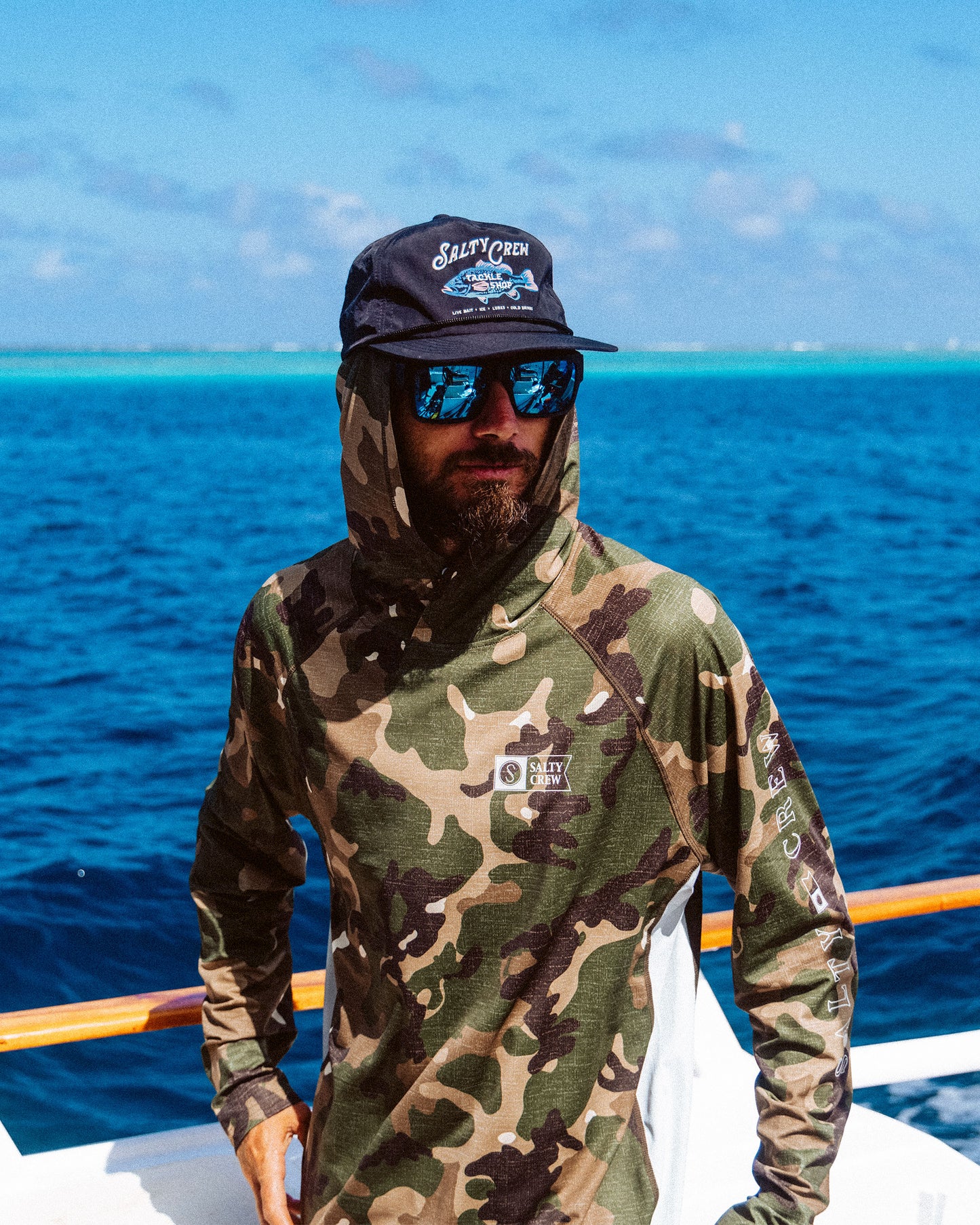 Apex Perforated Hood - Camo