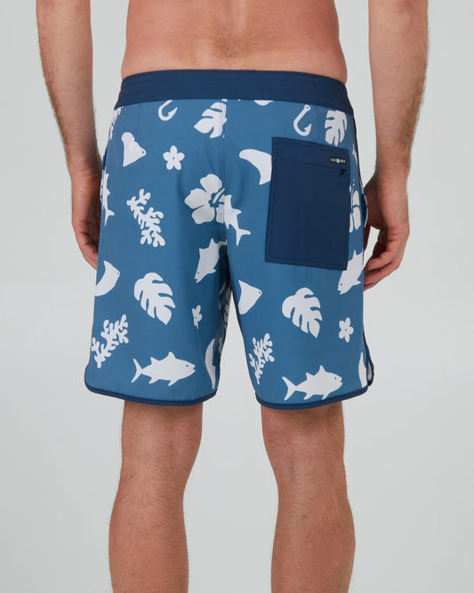 Breaker Boardshort - Leien/White