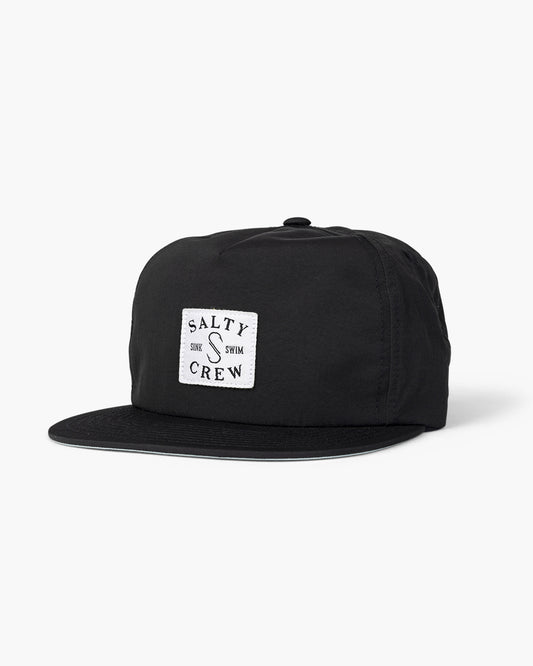 Salty Crew - CLUBHUIS 5 PANEL - Black