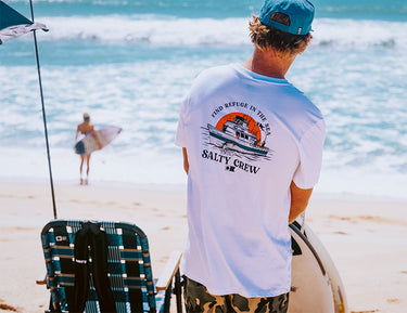 取寄) ソルティ クルー メンズ フラグシップ フィル ショート スリーブ