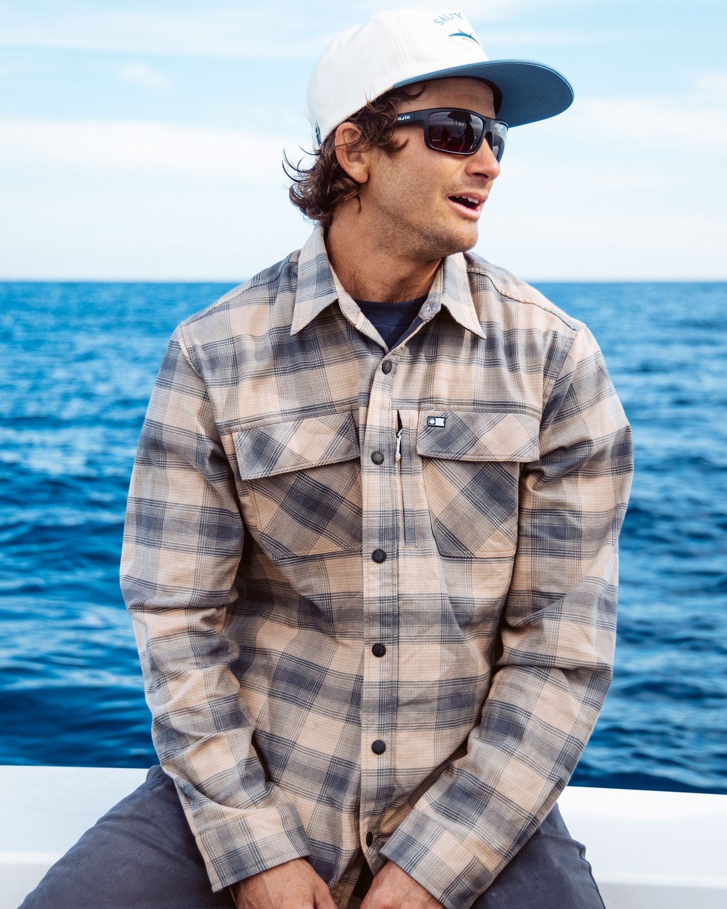 Fathom Tech Flannel - Khaki