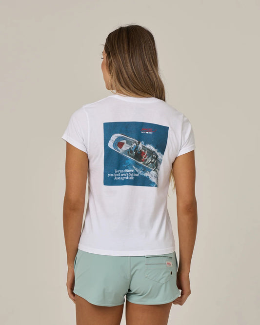 Whaler Modern Tee - White