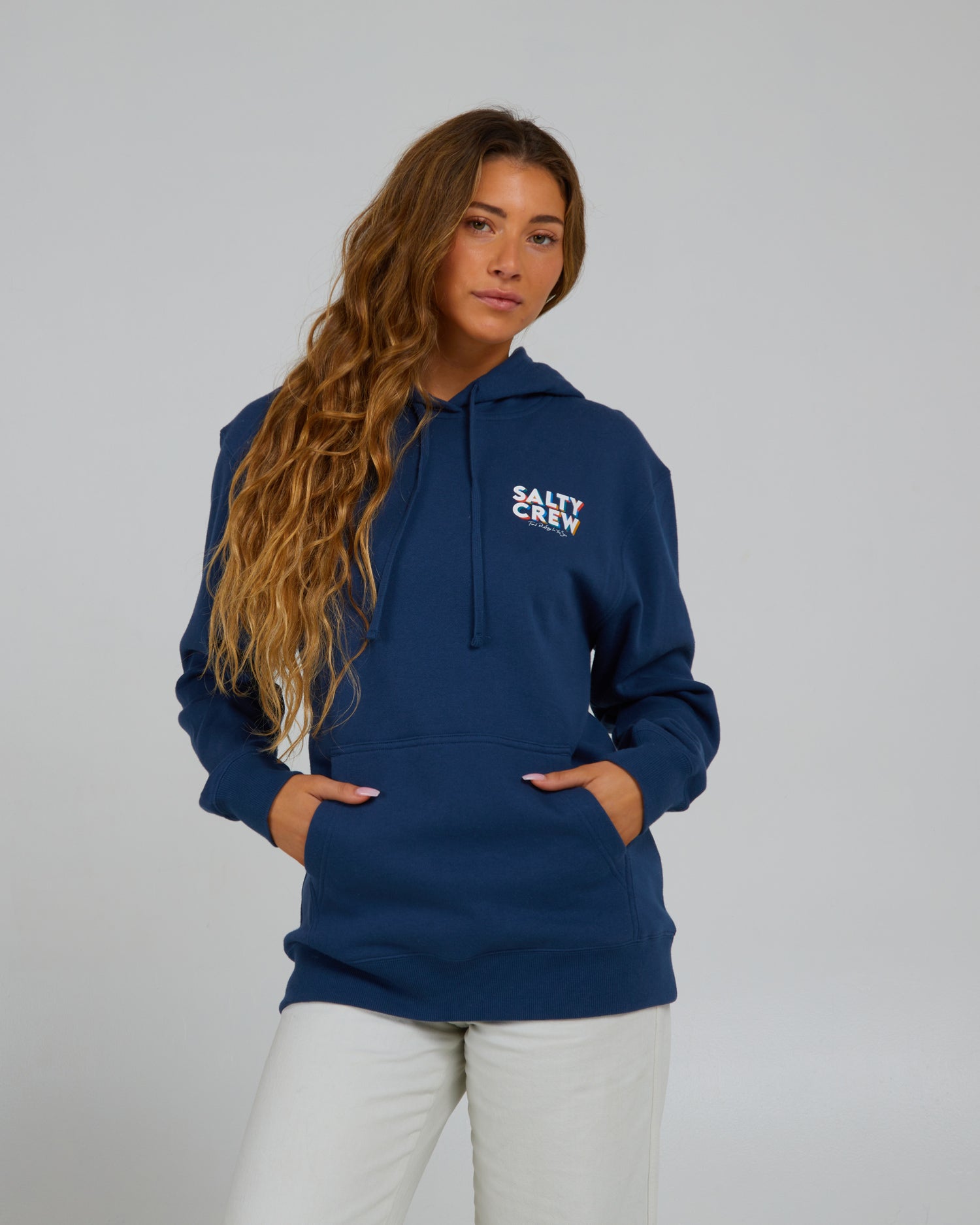 vooraanzicht van Jolly Denim Hoody