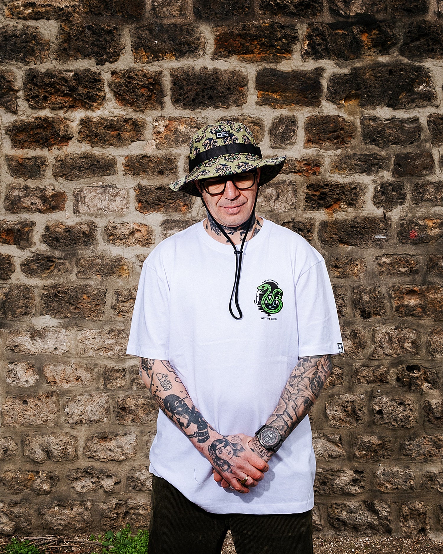 Mb Snake Tee - White