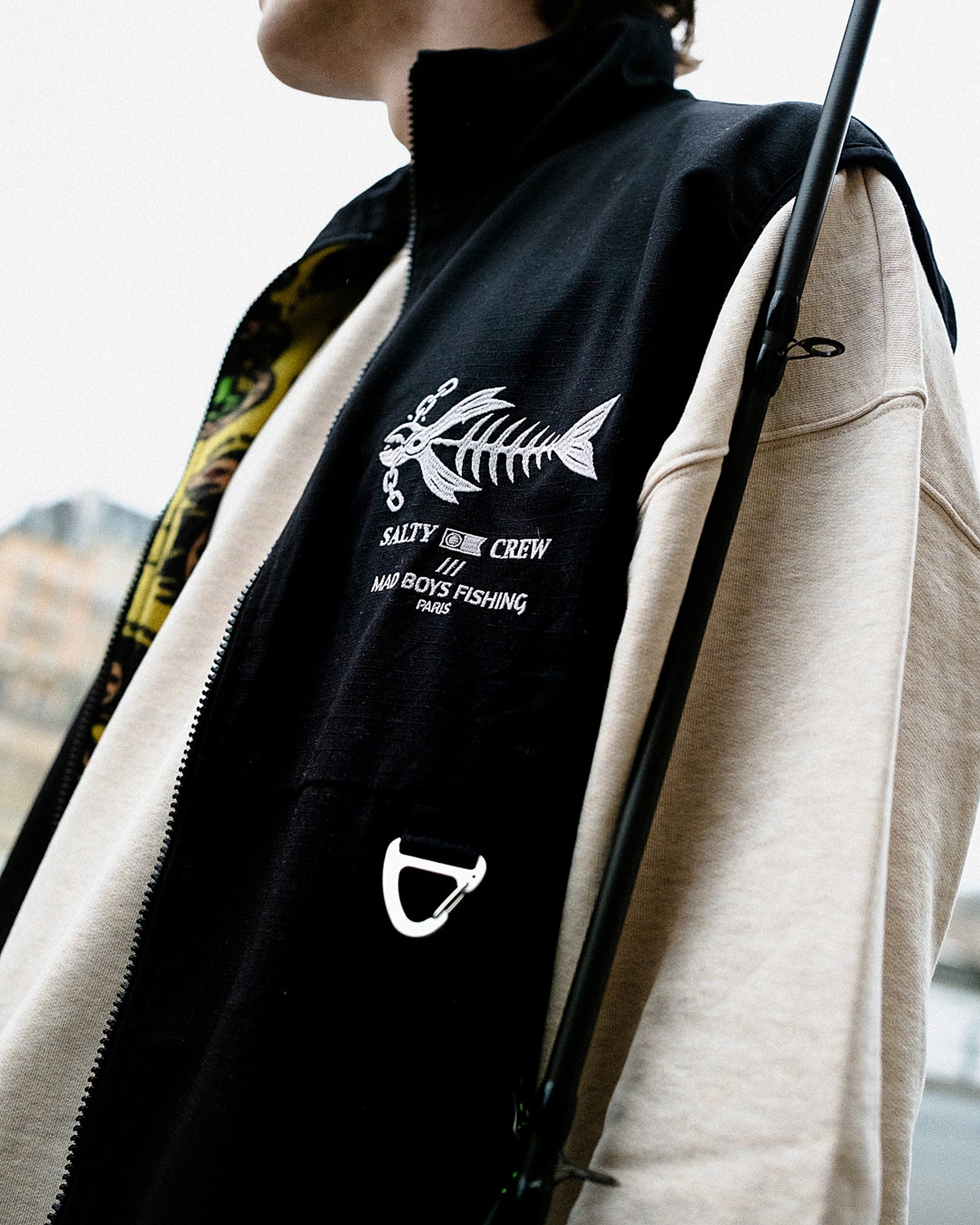 Mb Tundra Reversible Vest - Black
