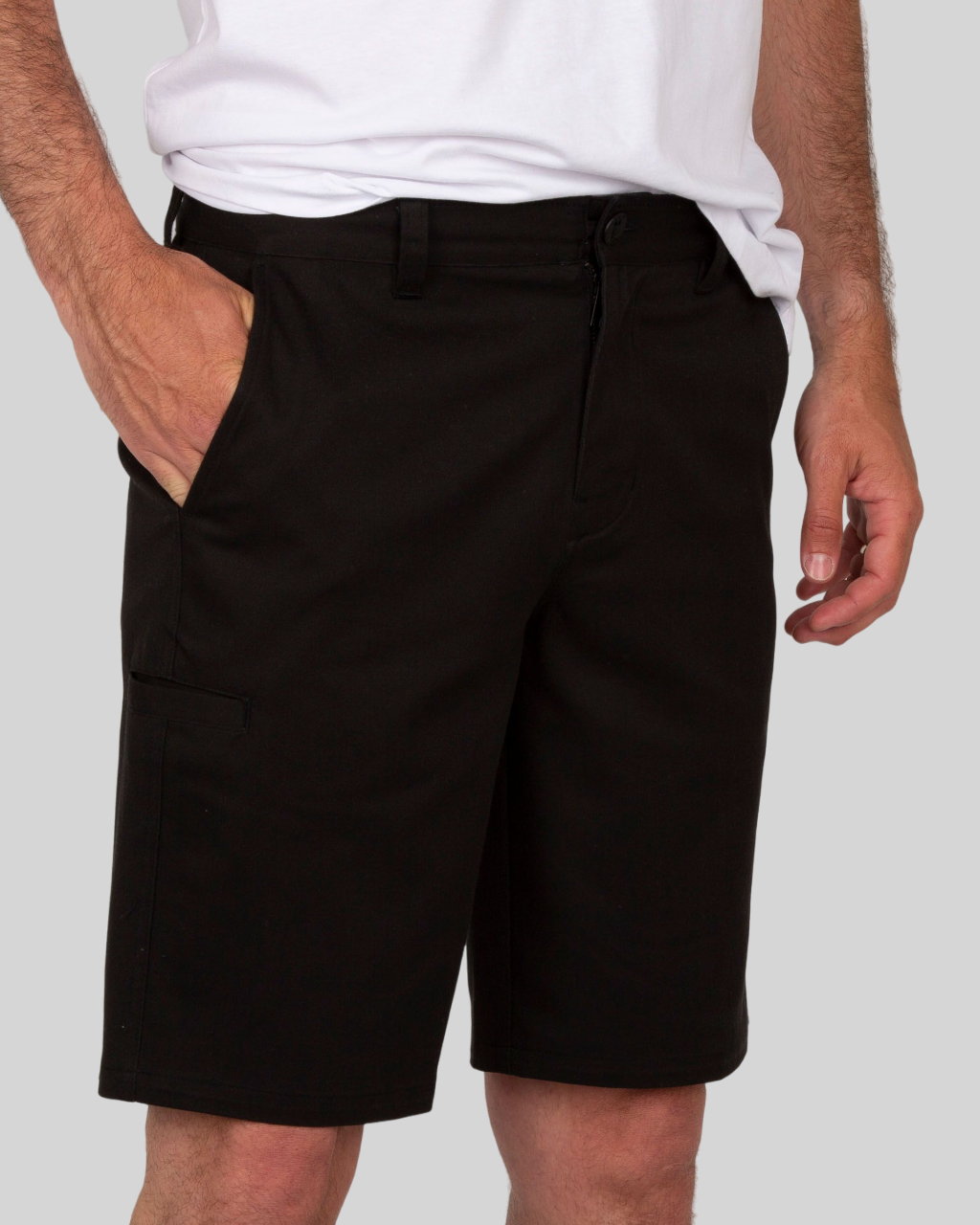 Deckhand Chino Wandelbroek - Black