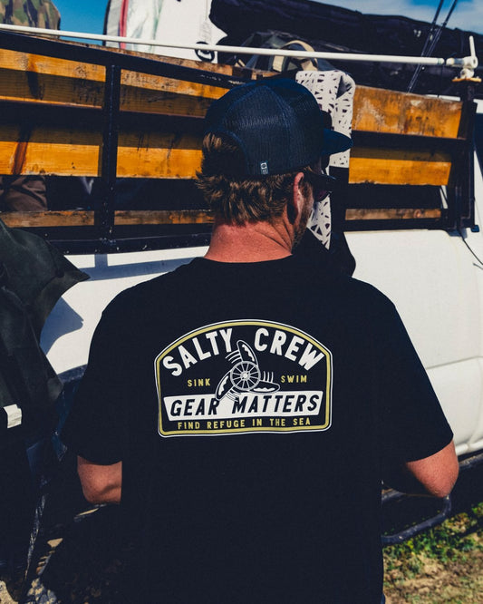 Gear Shop  Ss Tee - Black