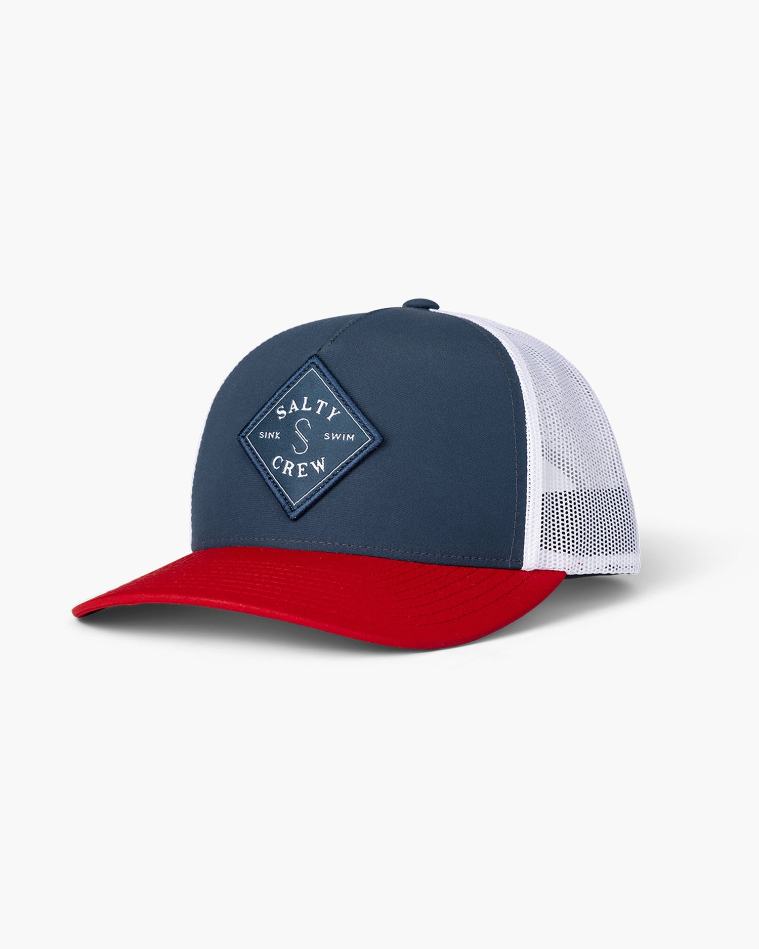 Sealine Navy/Red Retro Trucker