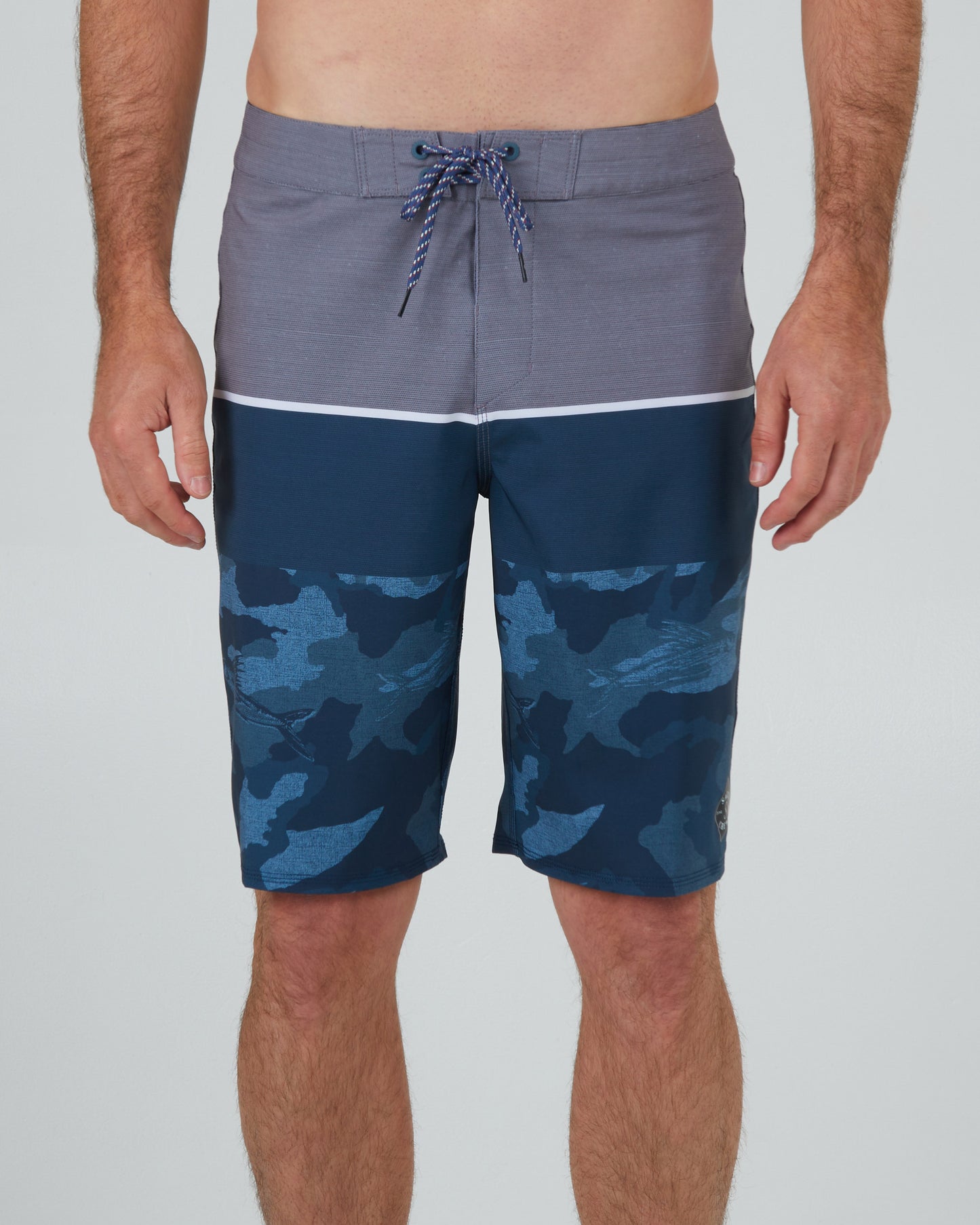 STACKED BOARDSHORT - BLUE CAMO