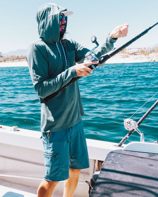 Transom Tech Short - Channel Blue