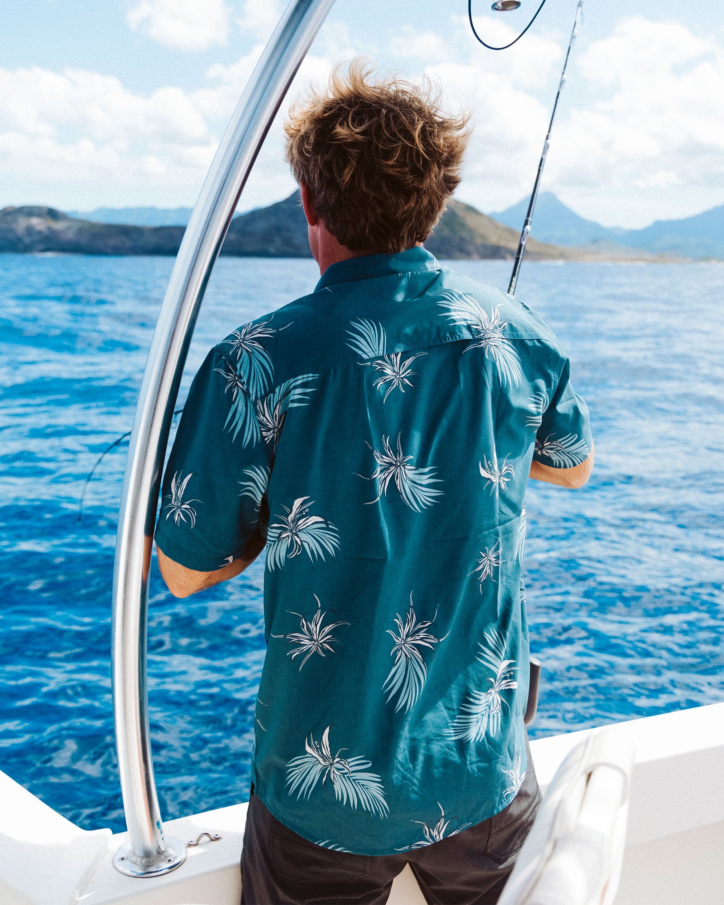 Weekender Ss Tech Woven - Bluefin