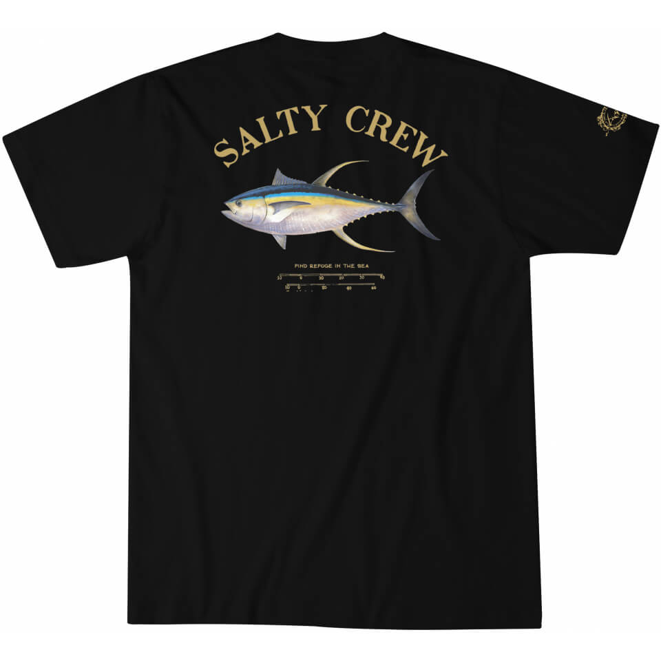 Salty Crew Uomini - Ahi Mount Black  Standard S/S Tee