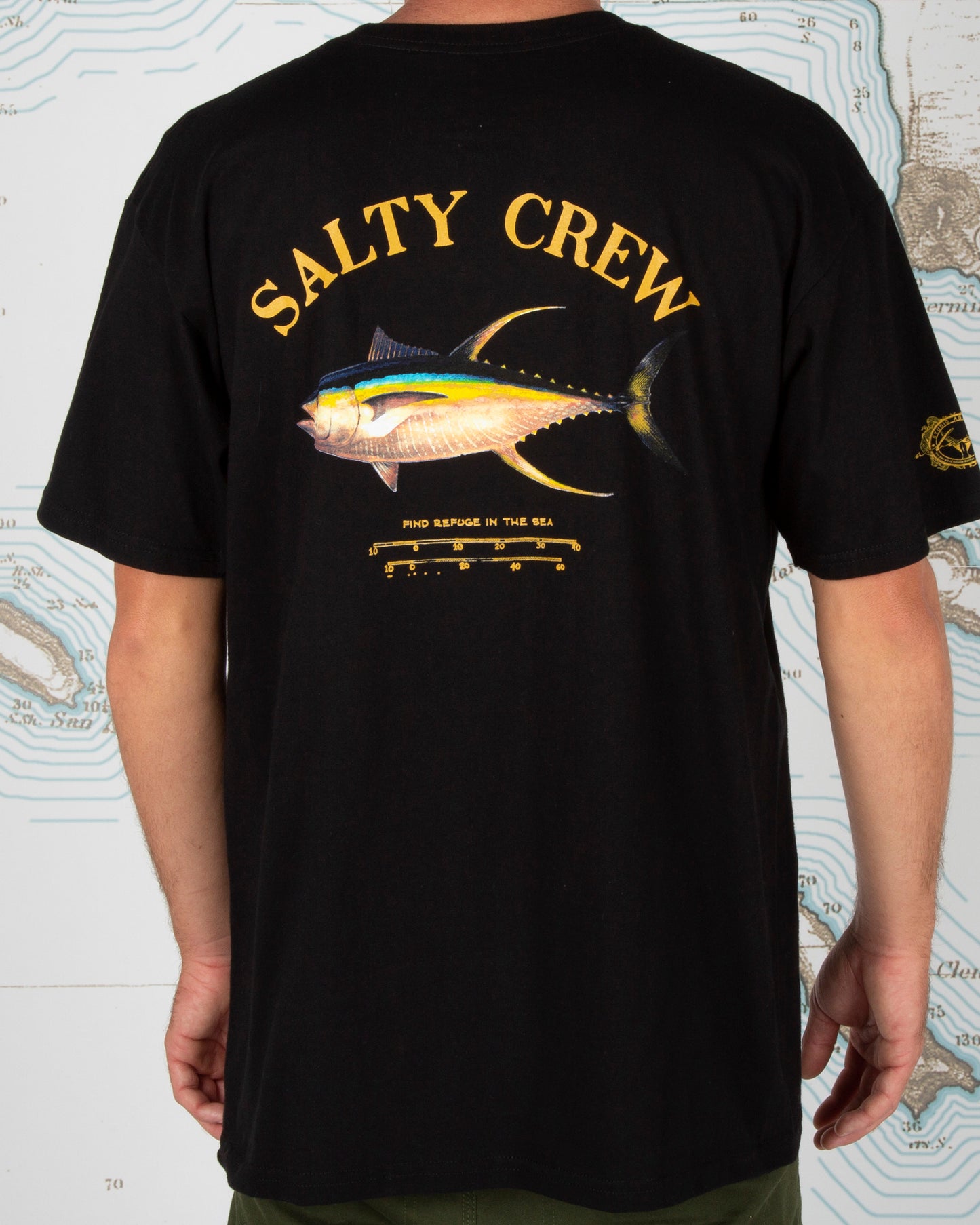 Salty Crew Männer - Ahi Mount Black  Standard S/S Tee