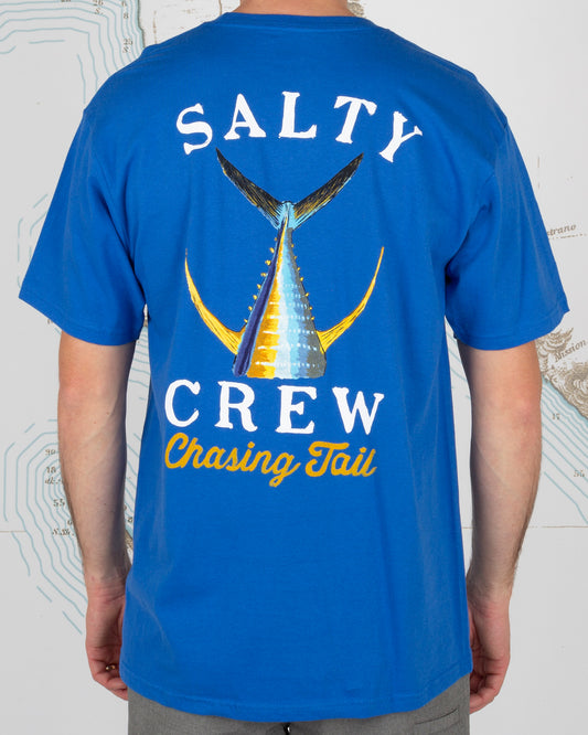 Salty Crew Men's Tees TAILED S/S TEE in ROYAL