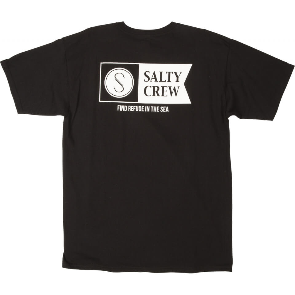 Salty Crew Alpha S/S Tee in Black