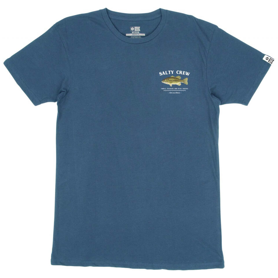 Salty Crew Heren-T-shirts Bigmouth Premium S/S Tee in haven BLUE