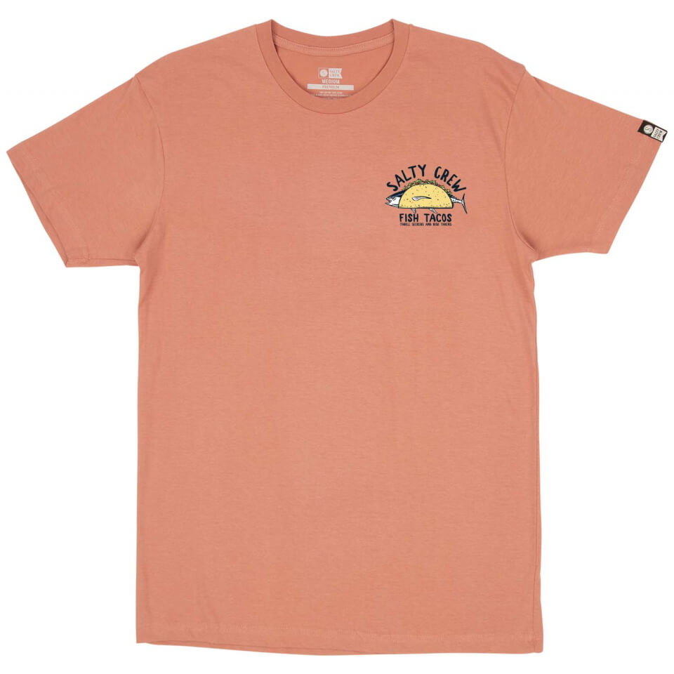 Salty Crew Herren-T-Shirts BAJA FRESH PREMIUM S/S TEE in Coral