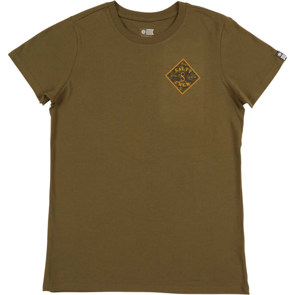 Salty Crew Mujeres T-shirts TIPPET DECOY CLASSIC TEE en Military