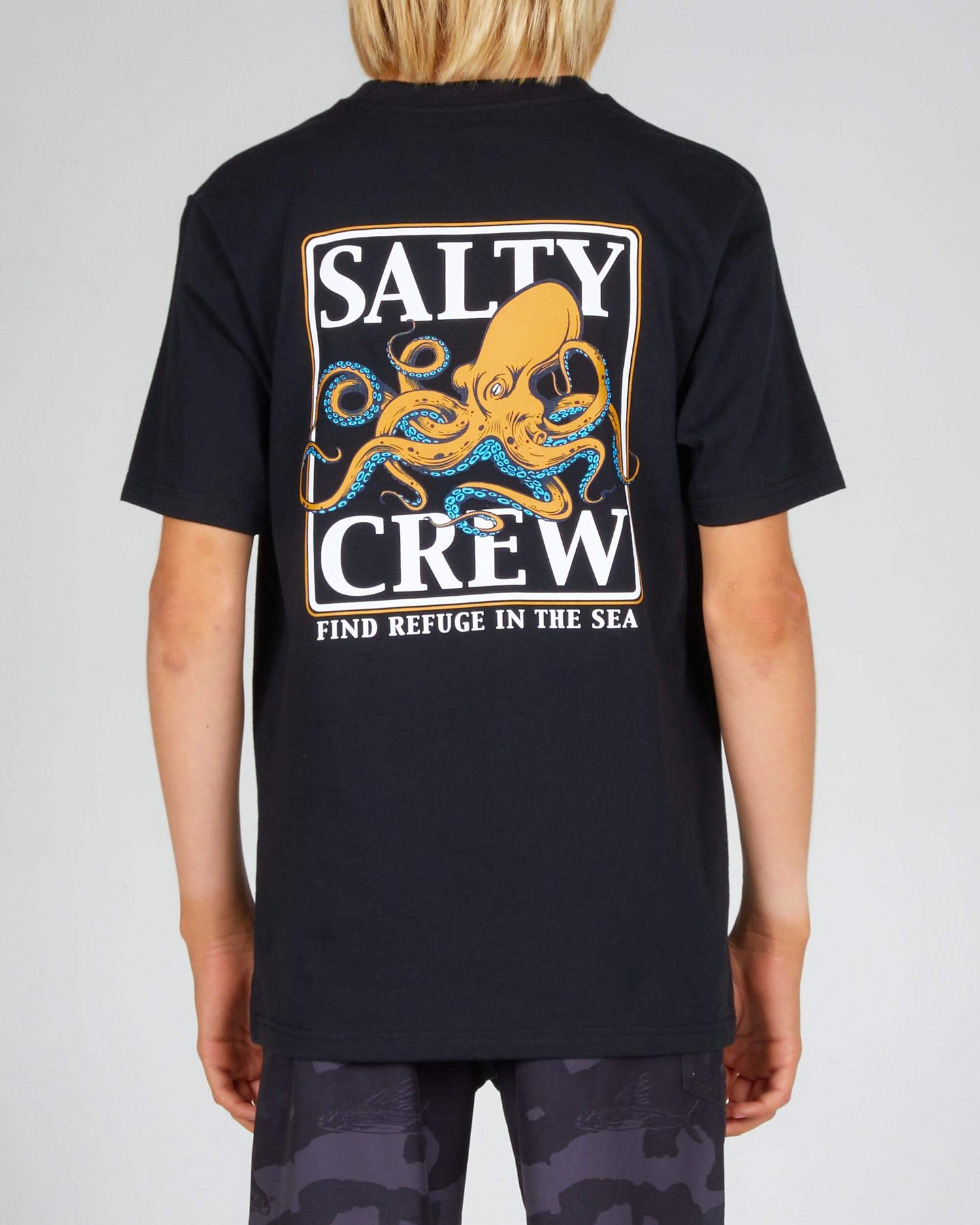 Salty Crew Boys - Lanzatintas Boys S/S Tee - Black