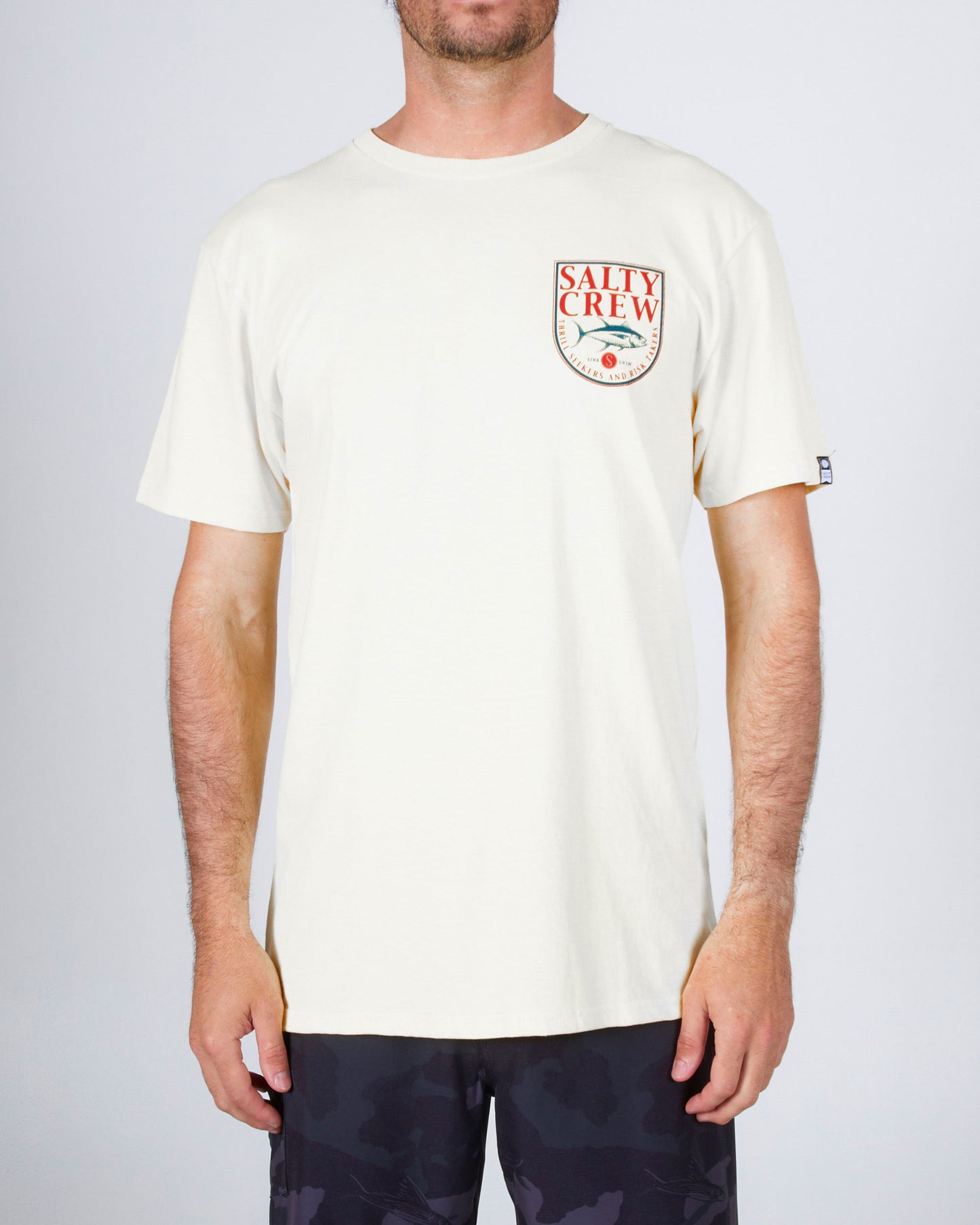 CURRENT STANDARD S/S TEE - WHITE