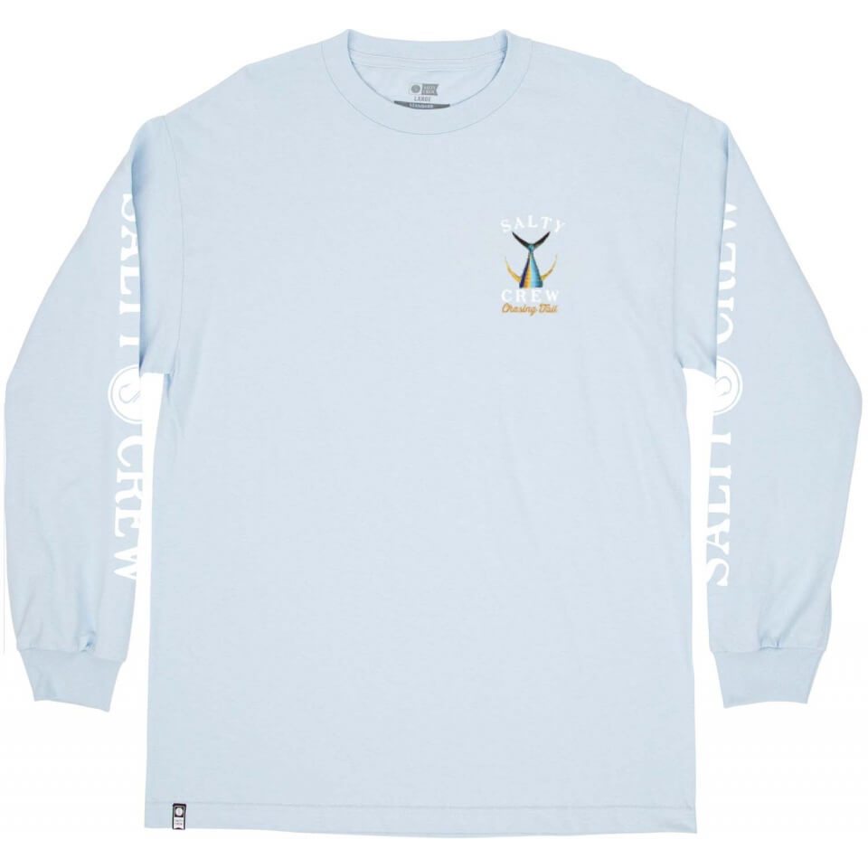 Salty Crew Men's Long Sleeves TAILED L/S in LIGHT BLUE
