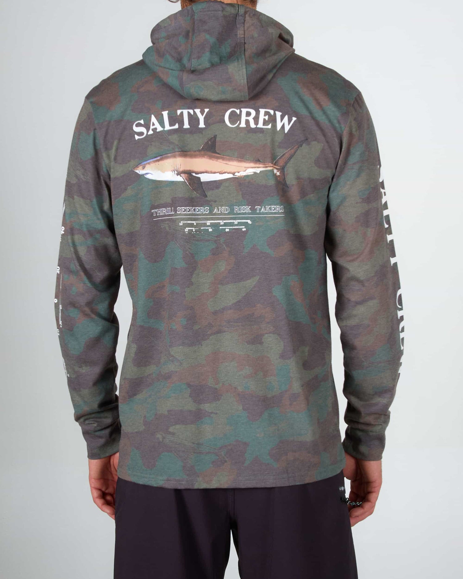 Salty crew TECIDOS Bruce Hood Tech Tee - Camo em Camo