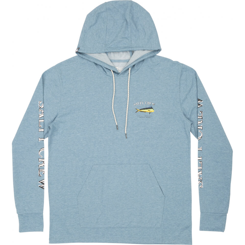 Salty Crew EL DORADO HOOD TECH TEE dans le port Blue