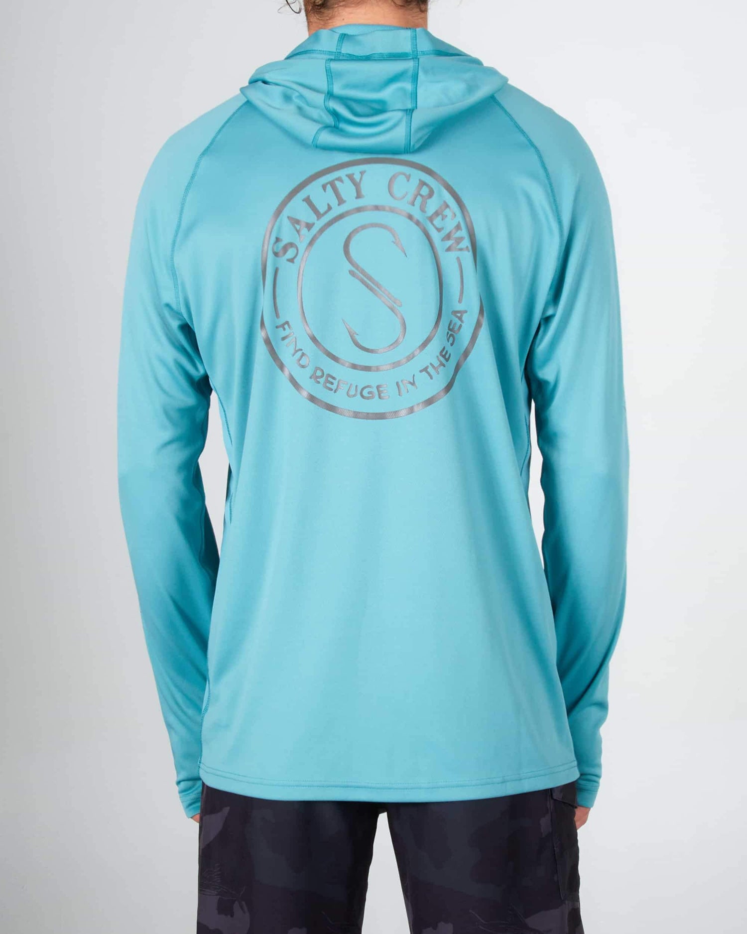 Salty crew PROTECCIÓN SOLAR PALOMAR 2 PINNACLE UV HOOD - DARK AQUA in DARK AQUA