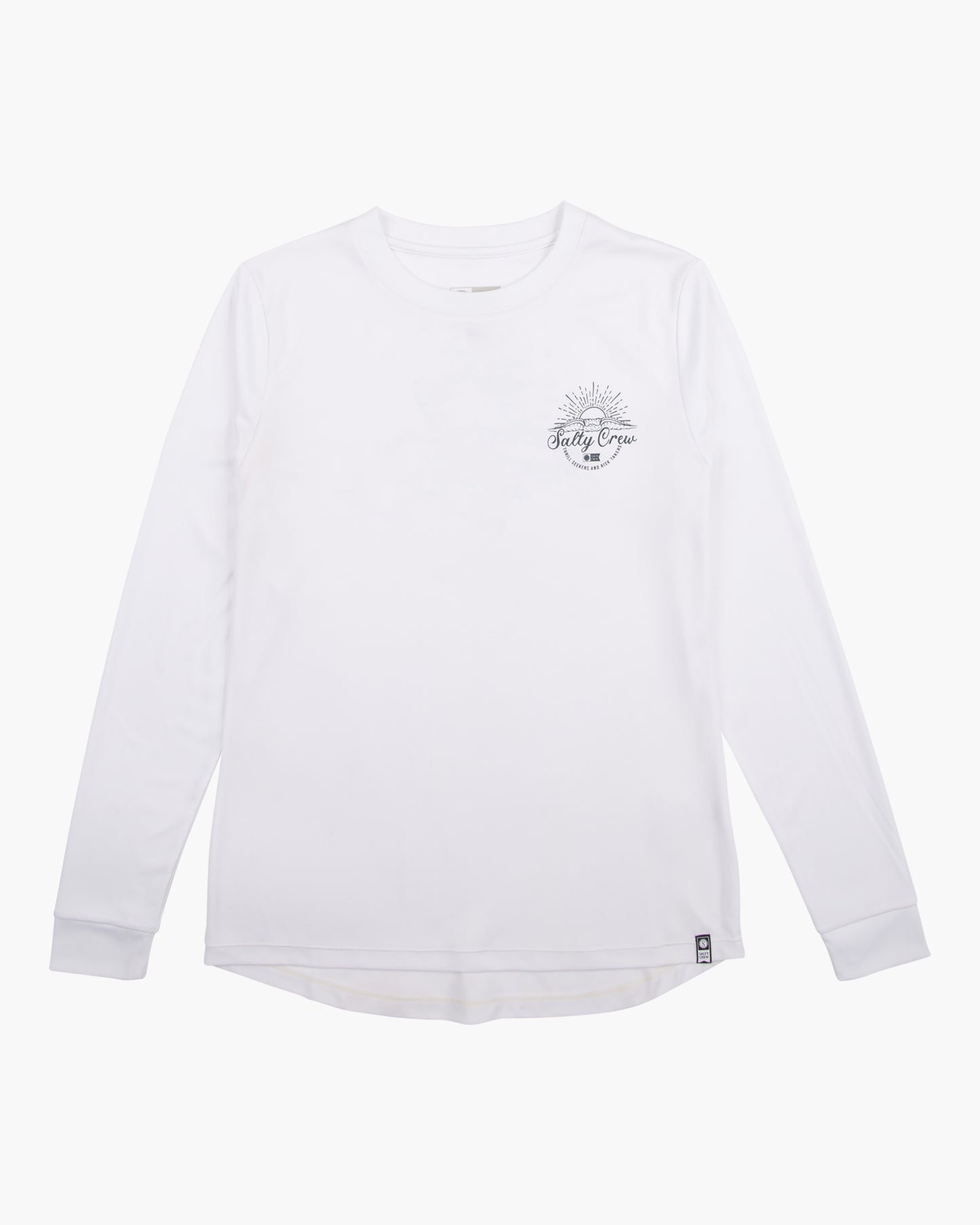 Salty crew ZONBESCHERMING ZONRAYS L/S ZONHIRT - White in White