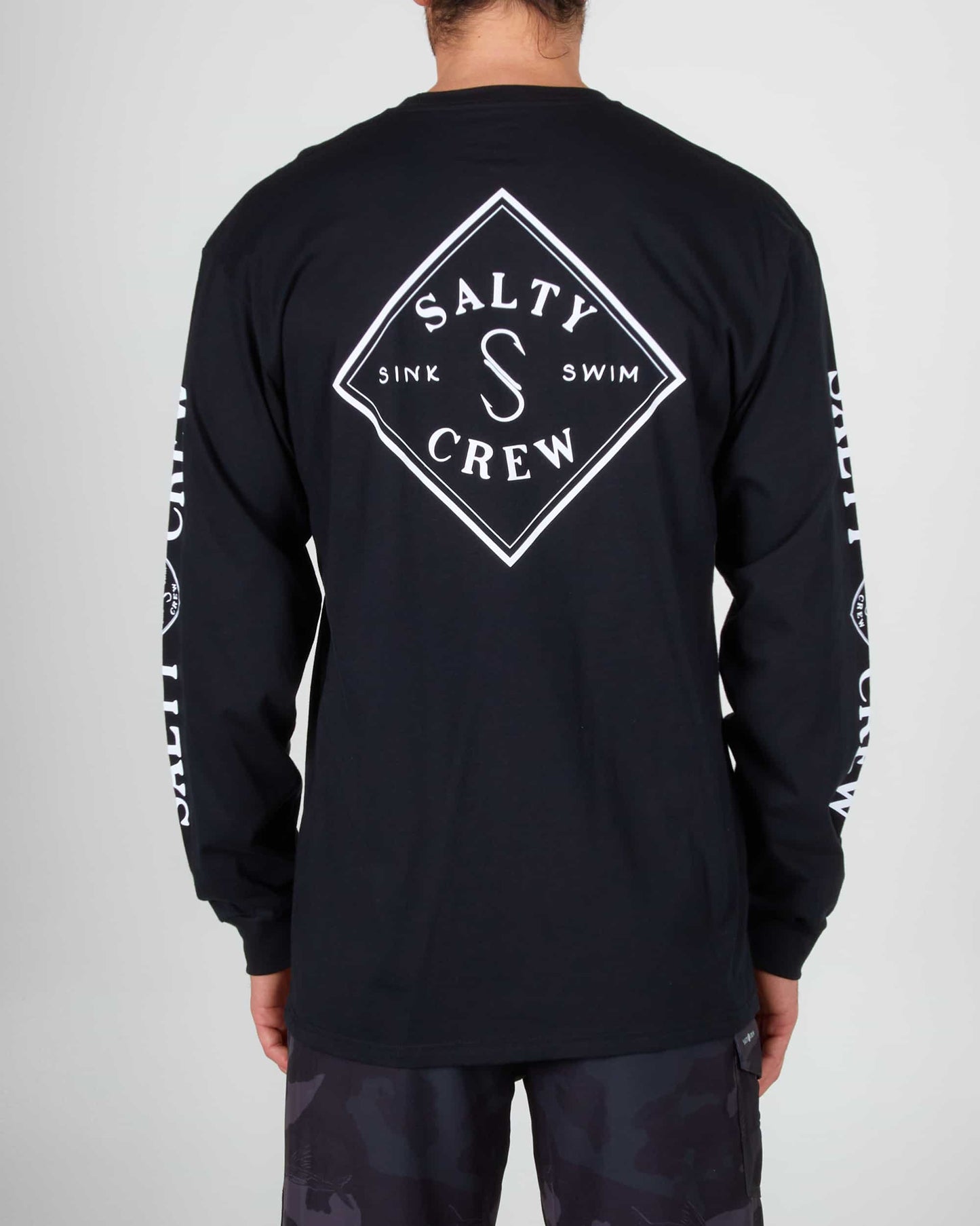 Salty Crew Hommes - Tippet Premium L/S Tee - Black