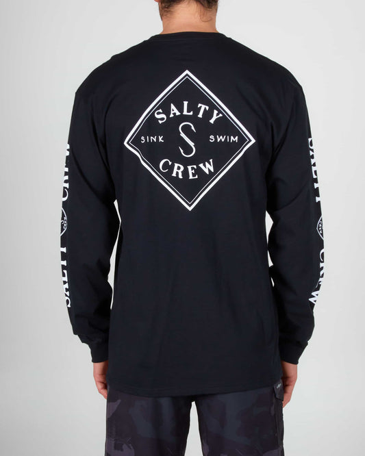 Salty Crew Men - Tippet Premium L/S Tee - Black