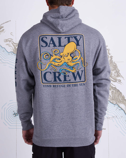 Salty crew Sweatshirts pour hommes INK SLINGER FLEECE in Gunmetal