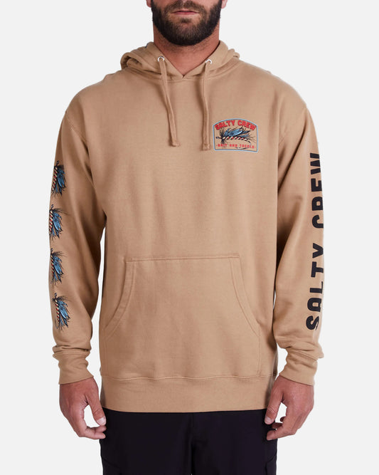 Salty crew Men's Sweatshirts FLY DROP FLEECE in Sandstone