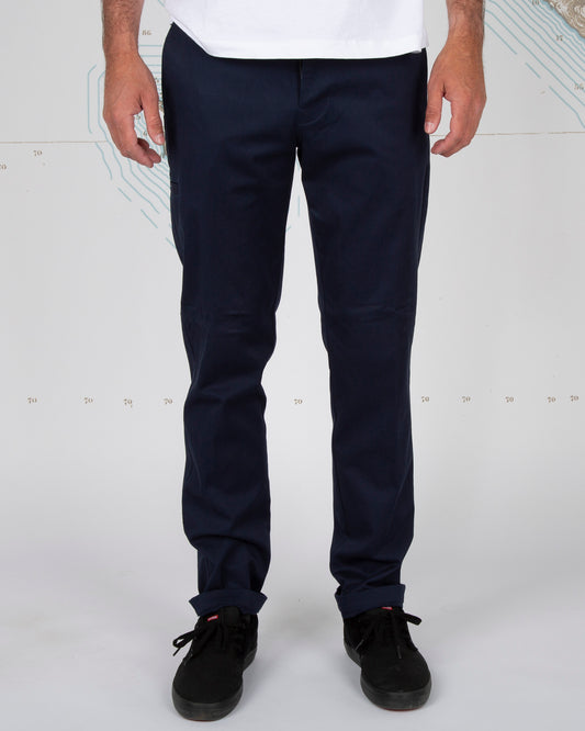 Salty Crew PANTS DECKHAND PANT in NAVY