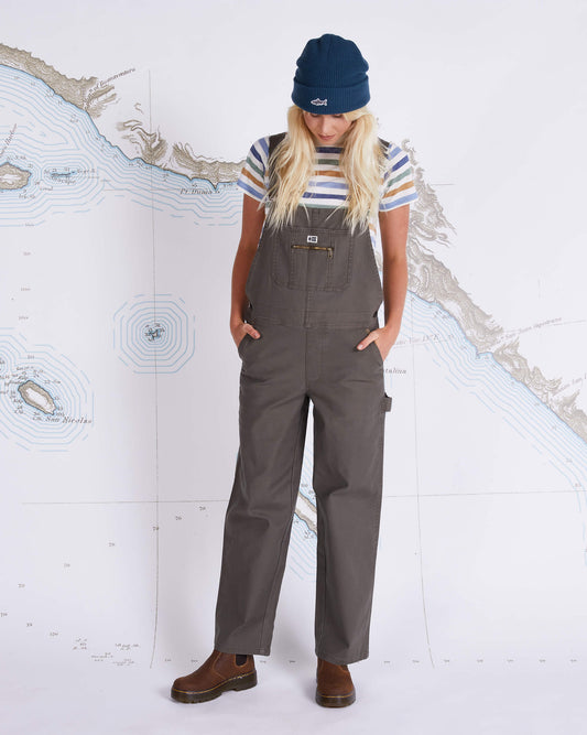 Salty crew Women's Pants Long Haul Dusty Olive Overall in Dusty Olive