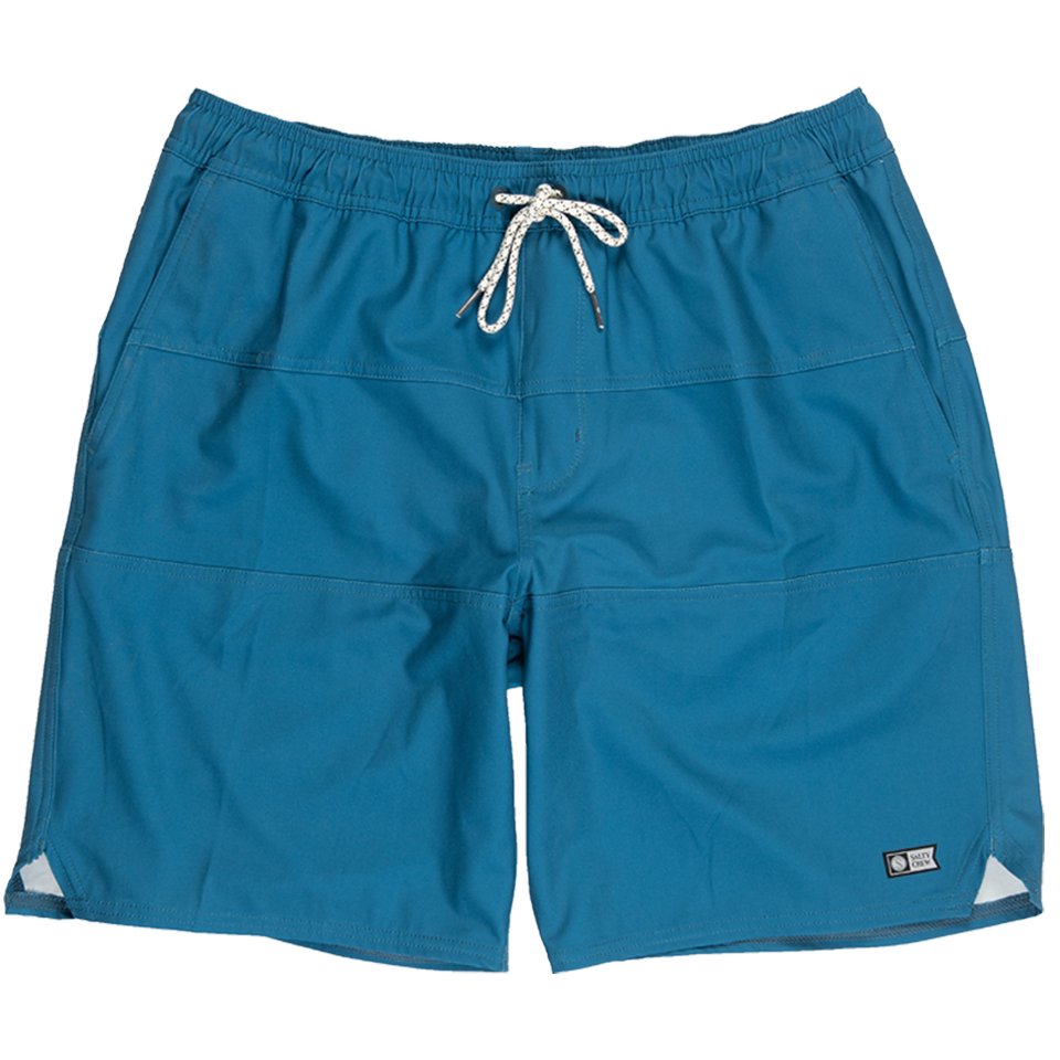 BEACONS ELASTISCH BOARDSHORT MET GAASVOERING IN KLEUR INDIGO